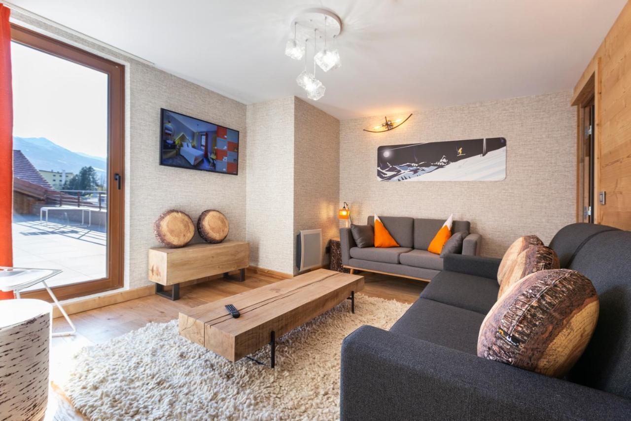 Hotel Base Camp Lodge - Bourg Saint Maurice מראה חיצוני תמונה