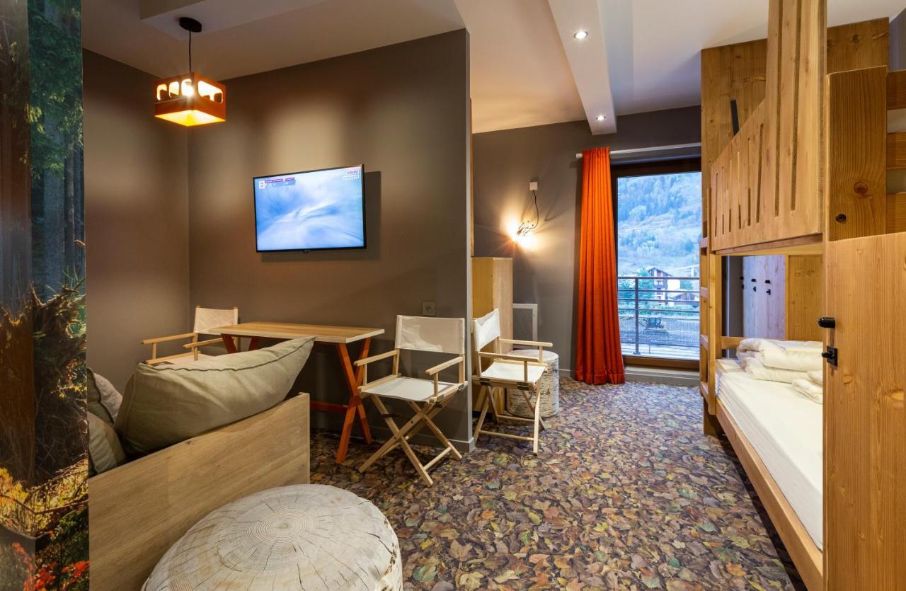 Hotel Base Camp Lodge - Bourg Saint Maurice מראה חיצוני תמונה