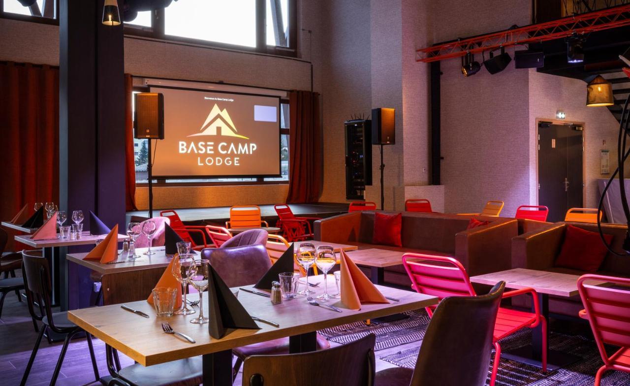 Hotel Base Camp Lodge - Bourg Saint Maurice מראה חיצוני תמונה